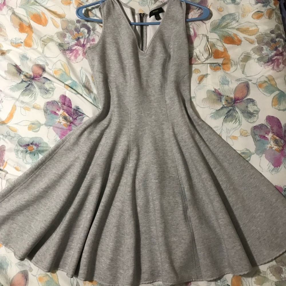 Grey casual dress